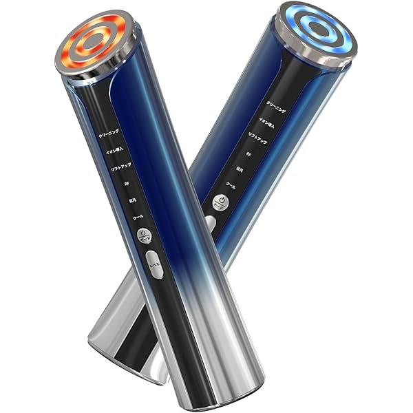 Amazon.co.jp: 美顔器 RF美顔器 高周波美顔器 EMS微電流 4光LED